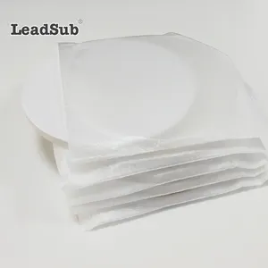 Sous-verres en céramique vierges blancs mats de 4 pouces, absorbants, en <span class=keywords><strong>grès</strong></span>, souvenirs personnalisables pour tasses à café, thé et vin - Product Image 4