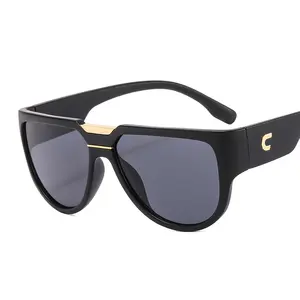 Opular-gafas de sol cuadradas para hombre y mujer, lentes de sol cuadradas de estilo retro para conducir, de marca