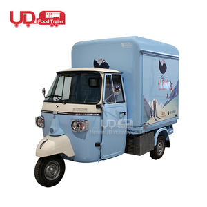 Buena calidad pequeña expendedora aperitivo de la calle camión de comida Tuk <span class=keywords><strong>simio</strong></span> Piaggio - Product Image 5
