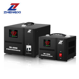 Заводские продажи стабильный выходной стабилизатор 220 В однофазный регулятор напряжения/AC Power Protect 1 кВА 2 кВА 3 кВА стабилизаторы напряжения - Product Image 1