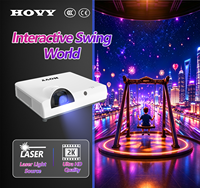 Projection interactive personnalisable avec logo et contenu de jeu, entièrement adaptable pour les centres commerciaux, les aires de jeux pour enfants et les fêtes foraines
