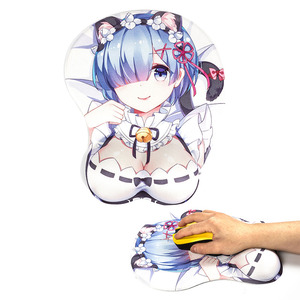 Tùy Chỉnh 3d Ergonomic Sexy Gel Anime Mouse Pad Với Cổ Tay <span class=keywords><strong>Rest</strong></span> - Product Image 2