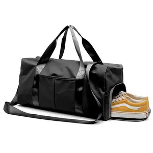 Kuru ıslak ayrılmış spor çanta, spor salonu Duffle Holdall çantası eğitim çanta Yoga çantası