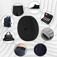 Bande élastique en polyester tricotée pour la couture DIY, idéale pour les vêtements, les textiles de maison et la fabrication de sacs
