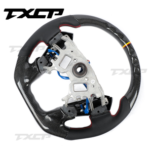 Volante de fibra de carbono personalizado para volante LED <span class=keywords><strong>Nissan</strong></span> Patrol Armada Y62 Y61 - Product Image 6