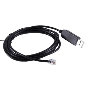 Commercio all'ingrosso CP2102 USB a Porta Seriale Modulo RJ9 RJ10 4P4C RS232 Cavo Convertitore Seriale