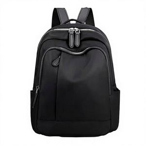 Sac à dos en nylon imperméable tendance et élégant pour femmes de bureau, convertible en sac à bandoulière, avec fermeture éclair et doublure en polyester – Collection 2026 à succès - Product Image 2