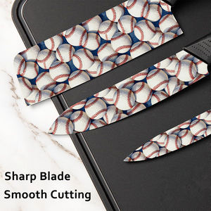 มีดอเนกประสงค์สำหรับงานกลางแจ้ง 3 ชิ้น ดีไซน์ใหม่ ใบมีดเซรามิกแบบกำหนดเอง ด้ามพลาสติก แข็งแรง ทนทาน สำหรับตัดหญ้าและทำความสะอาดพื้นที่ป่า - Product Image 5