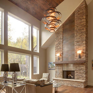 <span class=keywords><strong>Corbett</strong></span> 2025 Moderne De Luxe Grand Lustre Vertigo Laiton Métal Suspension Pendentif avec Hauteur Réglable pour Villa Décor - Product Image 1