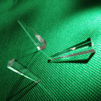 Guide de Lumière Conique Optique en Quartz Prisme Solaire