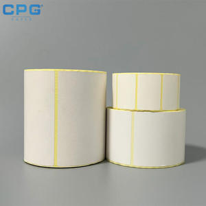 Etiqueta Térmica Transparente Resistente a los Arañazos con Impresión Clara, Etiqueta de Código de Barras de 40x30 mm, Etiqueta de Embalaje para Seguimiento de Activos, Precio de Fábrica - Product Image 1