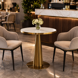 Mobilier personnalisé pour restaurants et cafés avec tables en bois et métal, chaises, banquettes et comptoir de bar - Product Image 2