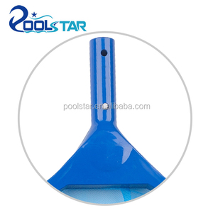 Limpiador de piscinas portátil con marco de aluminio y mango de plástico, tipo Deep Rake Squeegee Strip - Product Image 2