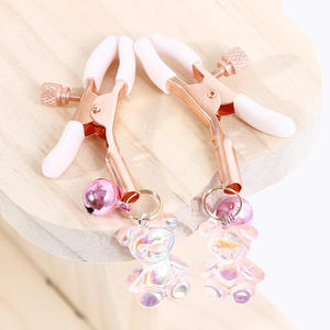 BDSM penjepit puting logam seks dengan bel untuk wanita Fetish untuk klip Labia payudara pemijat stimulasi produk seks perbudakan mainan dewasa - Product Image 6