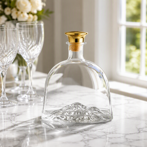 <span class=keywords><strong>Bouteille</strong></span> en verre personnalisée de 750 ml pour <span class=keywords><strong>Cognac</strong></span> XO, Brandy, Whisky, Bourbon, en verre extra flint, avec bouchon, <span class=keywords><strong>prix</strong></span> usine - Product Image 1
