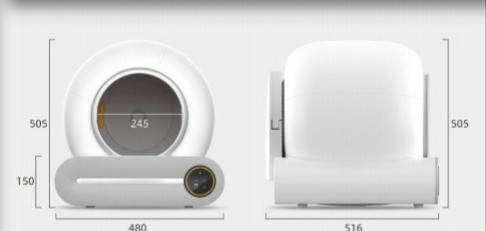 White 65l(48*51.6*50.5cm)