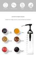 Prix de dropshipping usine Marque Noblehappy Séparateur d'huile à pression en verre épaissi sans plomb, durable, pour huile, vinaigre, soja et ketchup