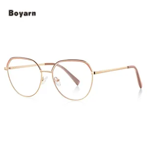 Boyarn Luxury Cheap And Good Grade Frame Most Popular Mens Xtra Small Over Readiing Metal Man Uv Blue Light Glasses