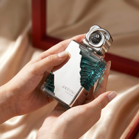 Botol Parfum Kosong Kaca Persegi Panjang 100ml Premium Spray Anding Manufacturer, Elegan, Mewah, Unik, Custom