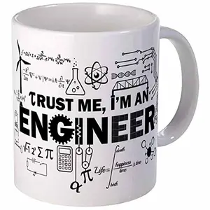 Tazas con la Frase 'Confía en Mí, <span class=keywords><strong>Soy</strong></span> un Ingeniero', <span class=keywords><strong>Taza</strong></span> Única para Café - Product Image 1