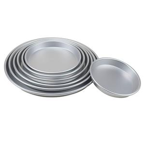 Teglia per Pizza rotonda anodizzata/stampo per Pizza in lega di alluminio - Product Image 1