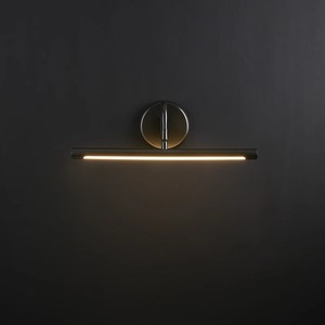 All Copper Wall Lamp <b>Led</b> Light Source Switch Control Bedroom Decorative <b>Makeup</b> Lighting <b>Mirror</b> Cabinet Fill Light - Product Image 2