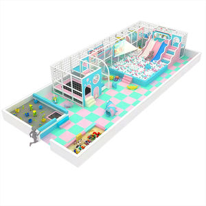 معدات ملعب داخلي آمنة للأطفال الصغار التجارية ناعمة ، مع أنفاق وقلعة لأعمال مركز اللعب الداخلي - Product Image 5
