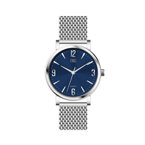 นาฬิกาข้อมือผู้ชาย SEIKO รุ่น Quartz Voyage Bold Pace สายสแตนเลสสตีลแบบตาข่าย ตัวเรือนอัลลอยด์ กันน้ำ 3BAR ดีไซน์บางเฉียบ เหมาะสำหรับใช้ในชีวิตประจำวันและเล่นกีฬา - Product Image 1