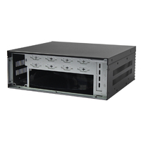 Boîtier d'ordinateur industriel Mini ITX OEM, châssis économique pour client léger, pour station Mini PC, 8 ports COM inclus, ordinateurs embarqués