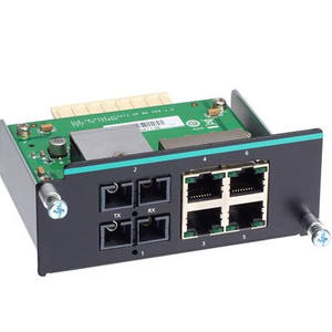 Switch Ethernet Modular Moxa IM-6700A-2MSC4TX, 2SFP, 4 Puertos 10/100Base-TX, Uso Empresarial - Product Image 1