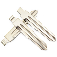 03 #   Lame de clé télécommande vierge non coupée en métal côté droit HON58R HON58RFH pour Keydiy KD Xhorse VVDI JMD
