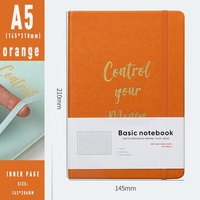 Approvisionnement direct d'usine, vente en gros, agenda 2026, cuir PU, carnet bon marché, A5, couverture rigide personnalisable, journal, planificateur inspirant