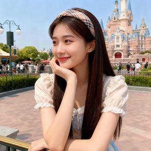 วิกผมแบบมีสายคาดศีรษะลายสก็อตวิน<span class=keywords><strong>เท</strong></span><span class=keywords><strong>จ</strong></span> ทนความร้อนได้ <span class=keywords><strong>ทรง</strong></span><span class=keywords><strong>ผม</strong></span><span class=keywords><strong>ยาว</strong></span>ตรงสำหรับ<span class=keywords><strong>ผู้หญิง</strong></span> เพิ่มวอลลุ่ม ถอดออกได้ พร้อมผมยาวเสริม - Product Image 3