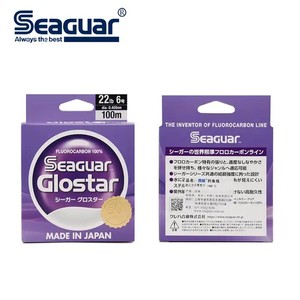 SEAGUAR GLOSTAR 100% Línea de pesca de fluorocarbono 100M 60M 4LB 10LB 55LB Fibra de carbono JAPÓN 50th Anniversary Edición limitada - Product Image 6