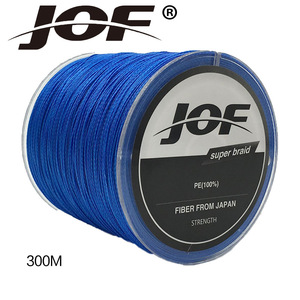 Lenza da Pesca Intrecciata a 4 Fili in PE, 300 Metri, Resistente agli Abboccate, Super Resistente per Pesca in Lago e Fiume - Product Image 1