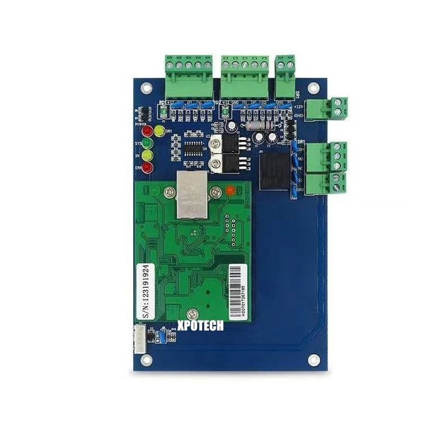 TCP/IP Websever One Door Access Controller Panel System with Free Software Access Controller with Smart Phone APP Unlock Door