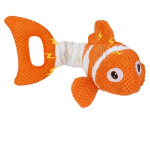 Squeaky ses ile interaktif streç peluş köpek çiğnemek oyuncak yeni Pet malzemeleri oyuncak - Product Image 5