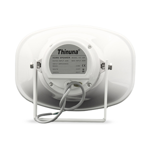 Système <span class=keywords><strong>de</strong></span> sonorisation Thinuna HS-15A & HS-30A, haut-parleur à cornet extérieur étanche, haut-parleur à cornet passif carré en ABS pour aire <span class=keywords><strong>de</strong></span> jeux, <span class=keywords><strong>salle</strong></span> <span class=keywords><strong>de</strong></span> <span class=keywords><strong>sport</strong></span> - Product Image 4