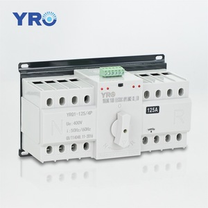 Interruptor de Transferencia Automática de Doble Potencia YRO 125A 4P Monofásico AC ATS con Modo Manual y Automático - Product Image 3