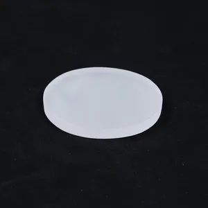 कस्टम फ्रॉस्टेड दूधिया सफेद क्वार्ट्ज प्लेट प्रीमियम गुणवत्ता अनुकूलन योग्य क्वार्ट्ज ग्लास प्लेट