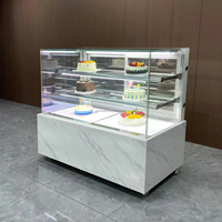 Réfrigérateur Vitrine Vitrine Congélateur Verre Acrylique Pâtisserie Donut Gâteau Pain Réfrigérateur Alimentaire Boulangerie Vitrine
