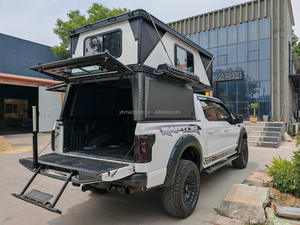 Cubierta de Camioneta con Estilo Automotriz, Combinación de Pintura Automotriz con Vidrio Ahumado y Puerta Trasera de Doble Cierre - Product Image 2