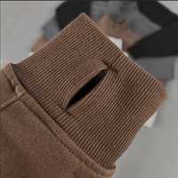 Pull personnalisé unisexe de haute qualité avec logo 100% coton sweat à capuche uni et vierge à fermeture éclair pour hommes