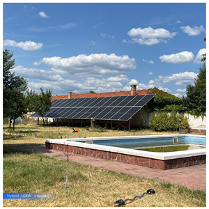 Kit Sistema Solare da 10KW Completo, Sistema Energetico Domestico Off-Grid, Inverter Monofase/Trifase MPPT con Efficienza >90% - Product Image 4