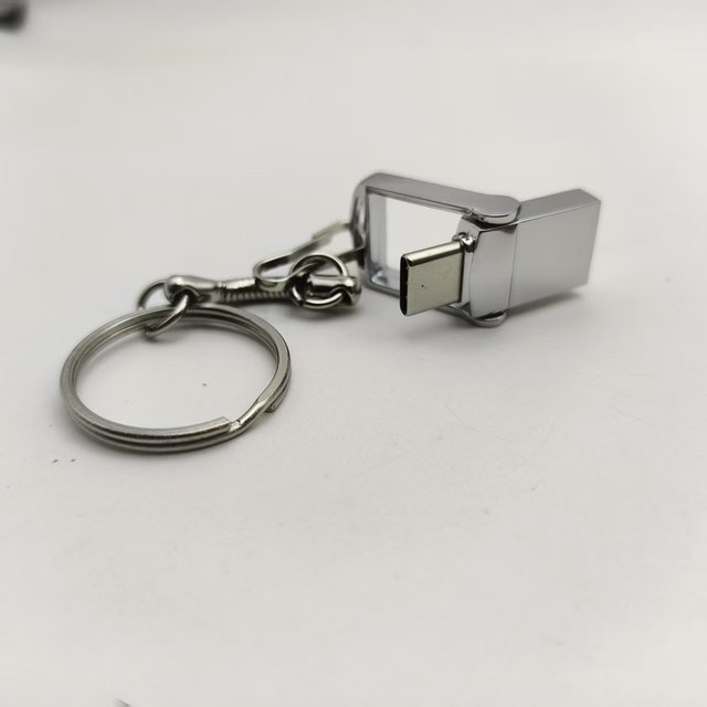 OEM Mini Usb C Flash Drive 32GB 64GB 128GB Swivel Type C Otg USB Flash Drive Mini Key Usb Flash Drive Otg Free logo