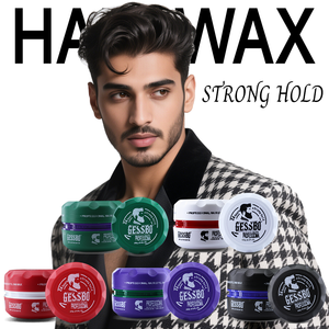 GESSBO 150g Cera e Pomata per Capelli Biologica Senza Alcool, Tenuta Forte Naturale Tutto il Giorno, Styling a Base d'Acqua per Capelli Secchi <span class=keywords><strong>Unisex</strong></span> - Product Image 5