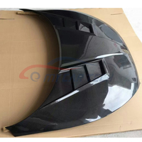 Pour Hyundai Veloster 2015 2016 capot en Fiber de carbone capot Scoop couvercle de moteur de voiture Bodykit