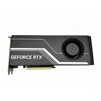 Carte graphique RTX 4090 48 Go Turbo, 16384 cœurs CUDA, GPU haute capacité de mémoire virtuelle pour le rendu sur station de travail IA