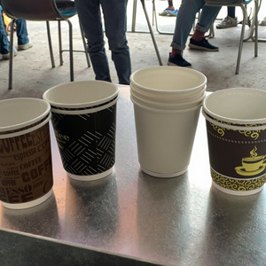 Gran oferta, taza <span class=keywords><strong>de</strong></span> papel <span class=keywords><strong>de</strong></span> pared doble desechable, 4oz/7oz/8oz/12oz/16oz, taza <span class=keywords><strong>de</strong></span> papel corrugado para bebidas <span class=keywords><strong>de</strong></span> <span class=keywords><strong>café</strong></span> caliente - Product Image 2