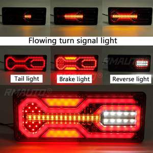 2 Luces Traseras LED de 24V para Camión, Luz de Freno Trasera, Luz de Señalización para Remolque, Caravana, Camión, Tractor - Product Image 2